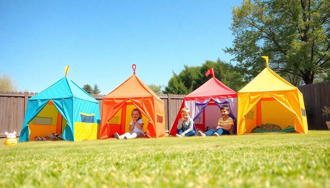 Les différents types de tentes de jeux pour enfants Les différents types de tentes de jeux pour enfants