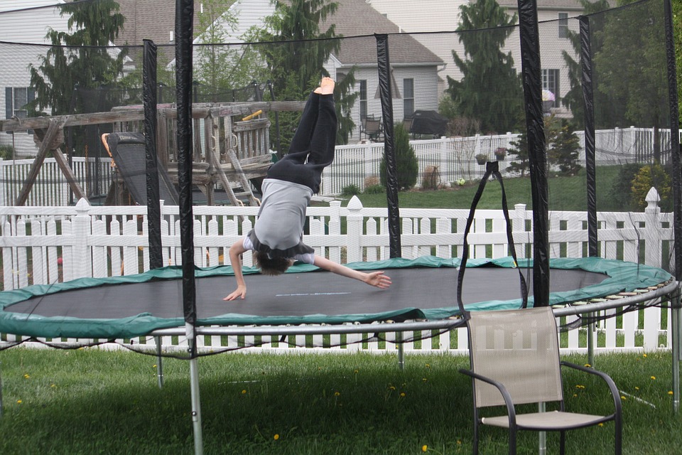 Où installer un trampoline ?