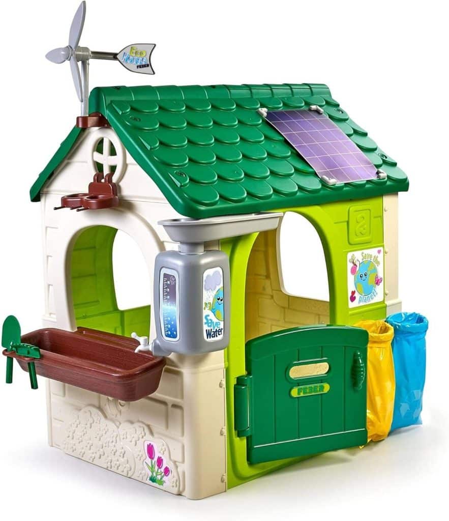 Test de la maison de jeux Eco House FEBER : activités pour petits passionnés de nature