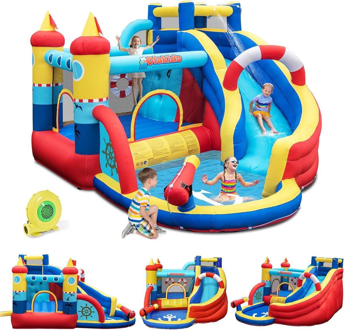 Test du château gonflable Goplus : l'aire de jeux ultime pour enfants