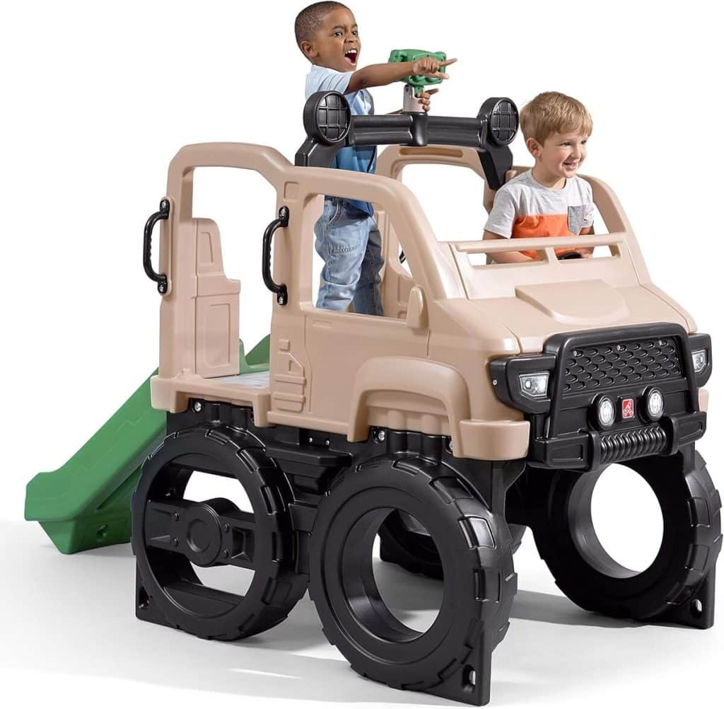 Test du Step2 Safari Truck Climber : aventure pour enfants en jardin