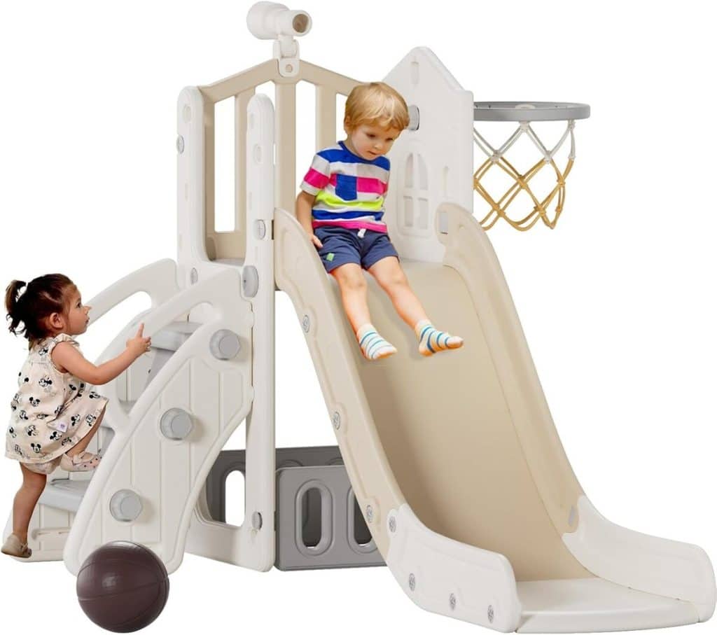 Test du toboggan KORIMEFA 5 en 1 : plaisir assuré pour les enfants
