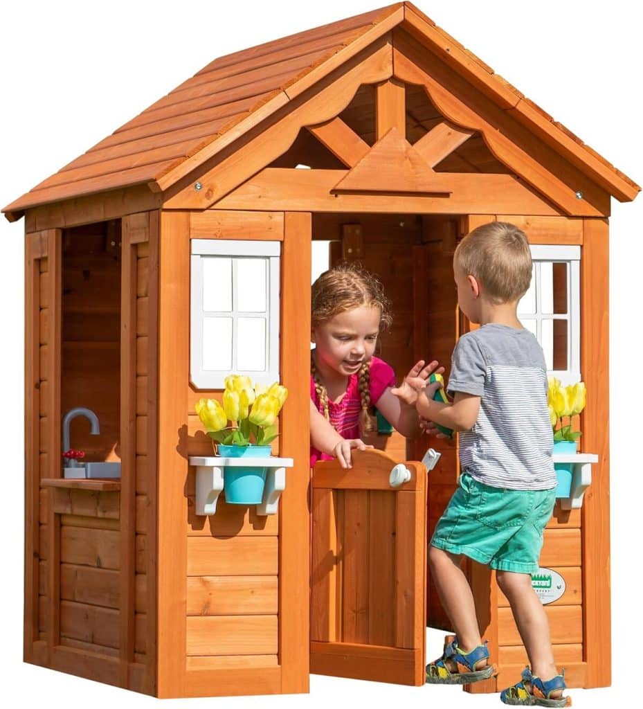 Test maisonnette en bois Backyard Discovery Timberlake