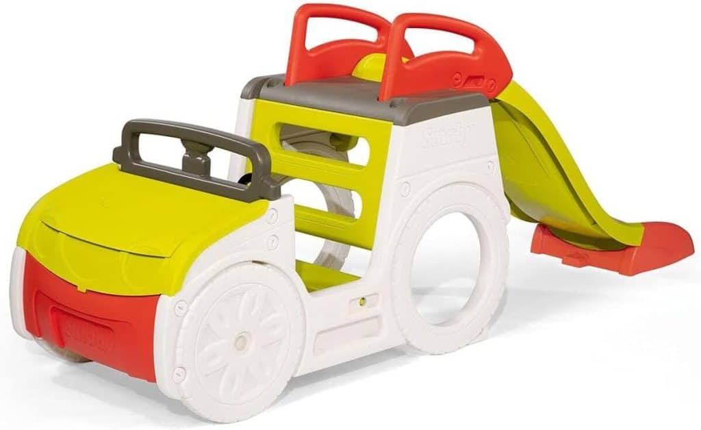 Test : voiture avec toboggan Smoby Adventure Car