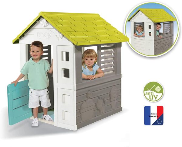 Smoby - Jolie Maison - Cabane de Jardin Enfant - Maison Enfant - Jeu Plein Air - 810721