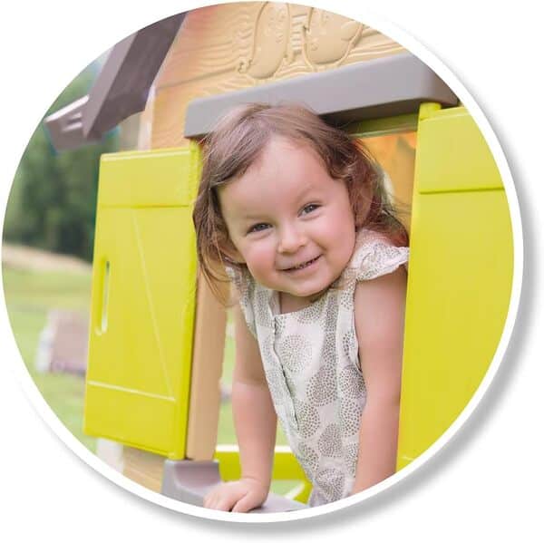 Smoby - Maison My New House - Cabane de Jardin Enfant - Personnalisable avec Accessoires Smoby - 810406