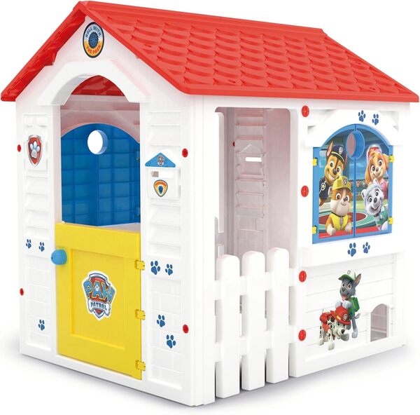 Chicos - La Maison Pat' Patrouille | Cabane de Jardin pour Enfants +24 Mois | Maison Enfant Exterieur Robuste et Durable avec Montage Facile. (89526)