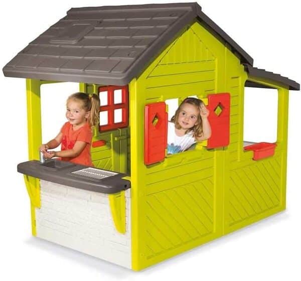 Smoby - 310300 - Jeu Plein Air - Maison de Jardin - Néo Floralie - Piles Incluses - 160 X 148 X 109 Cm Exclusivité sur Amazon