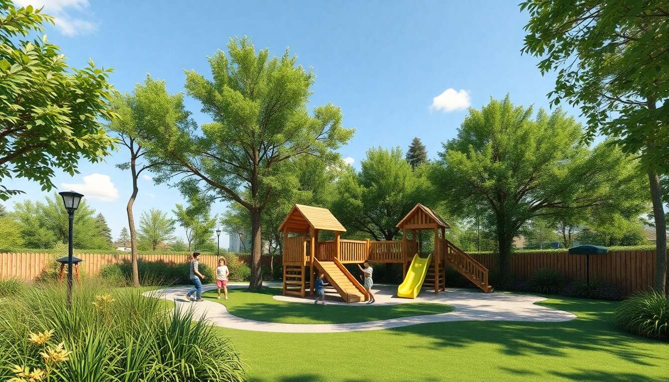 Harmoniser les espaces ludiques et les &eacute;l&eacute;ments naturels