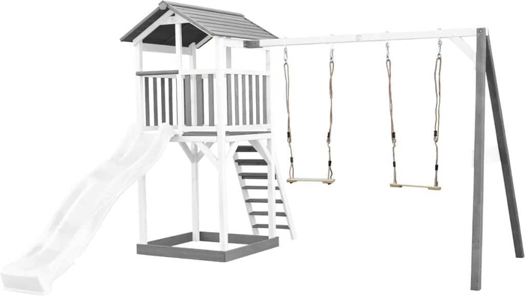 Test : aire de jeux AXI Beach Tower avec toboggan et balançoire
