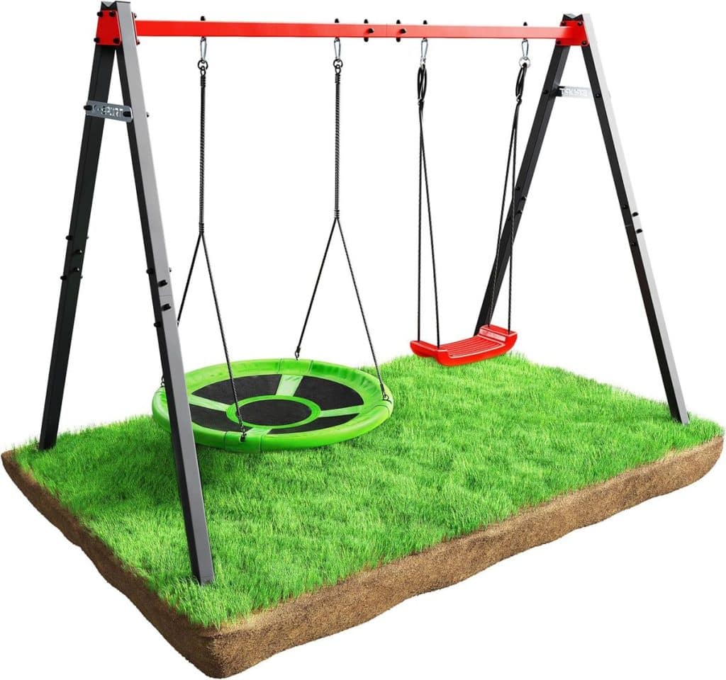 Test : balançoire double K-Sport pour enfants