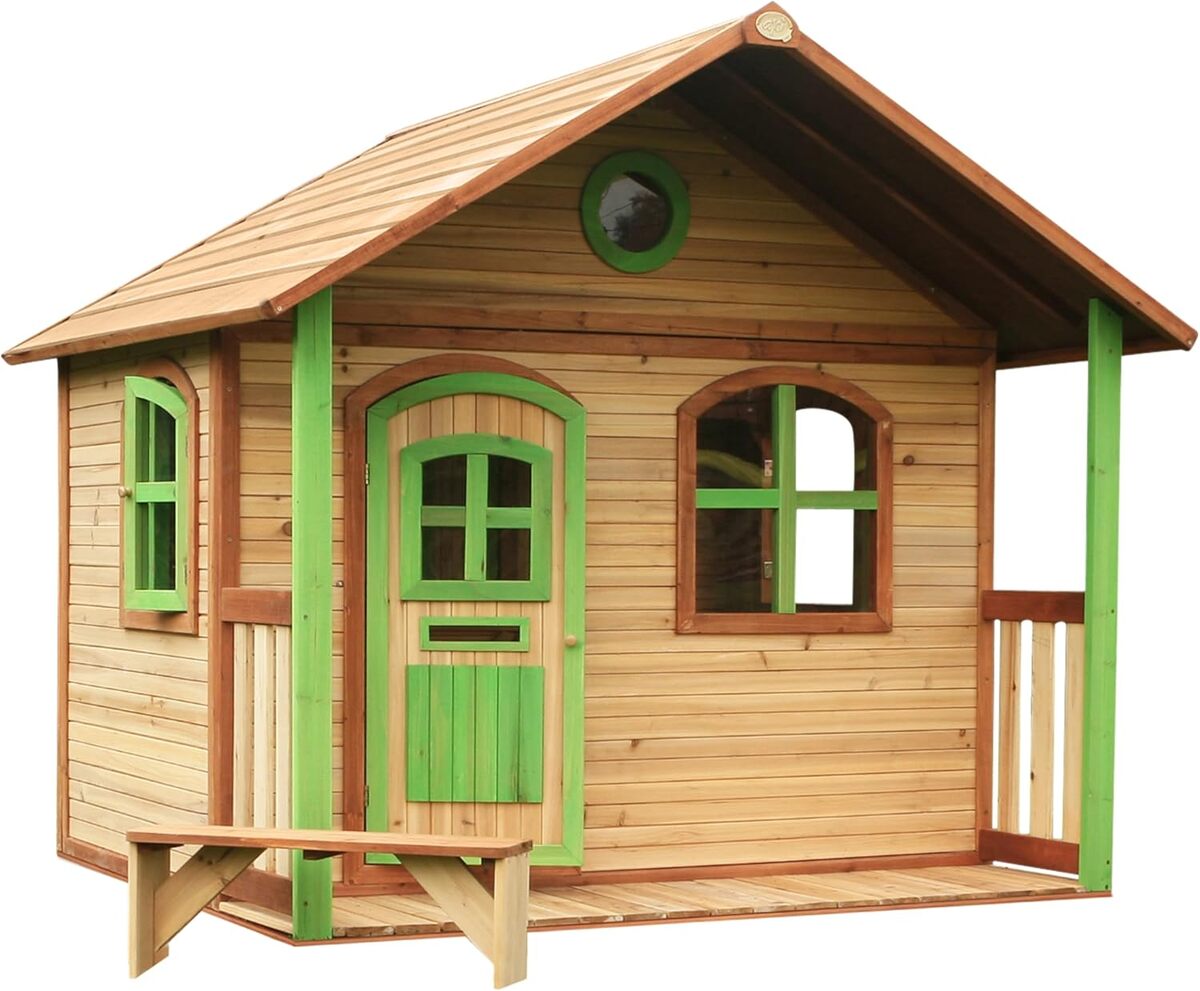 Test de la maison enfant AXI Milan en bois FSC