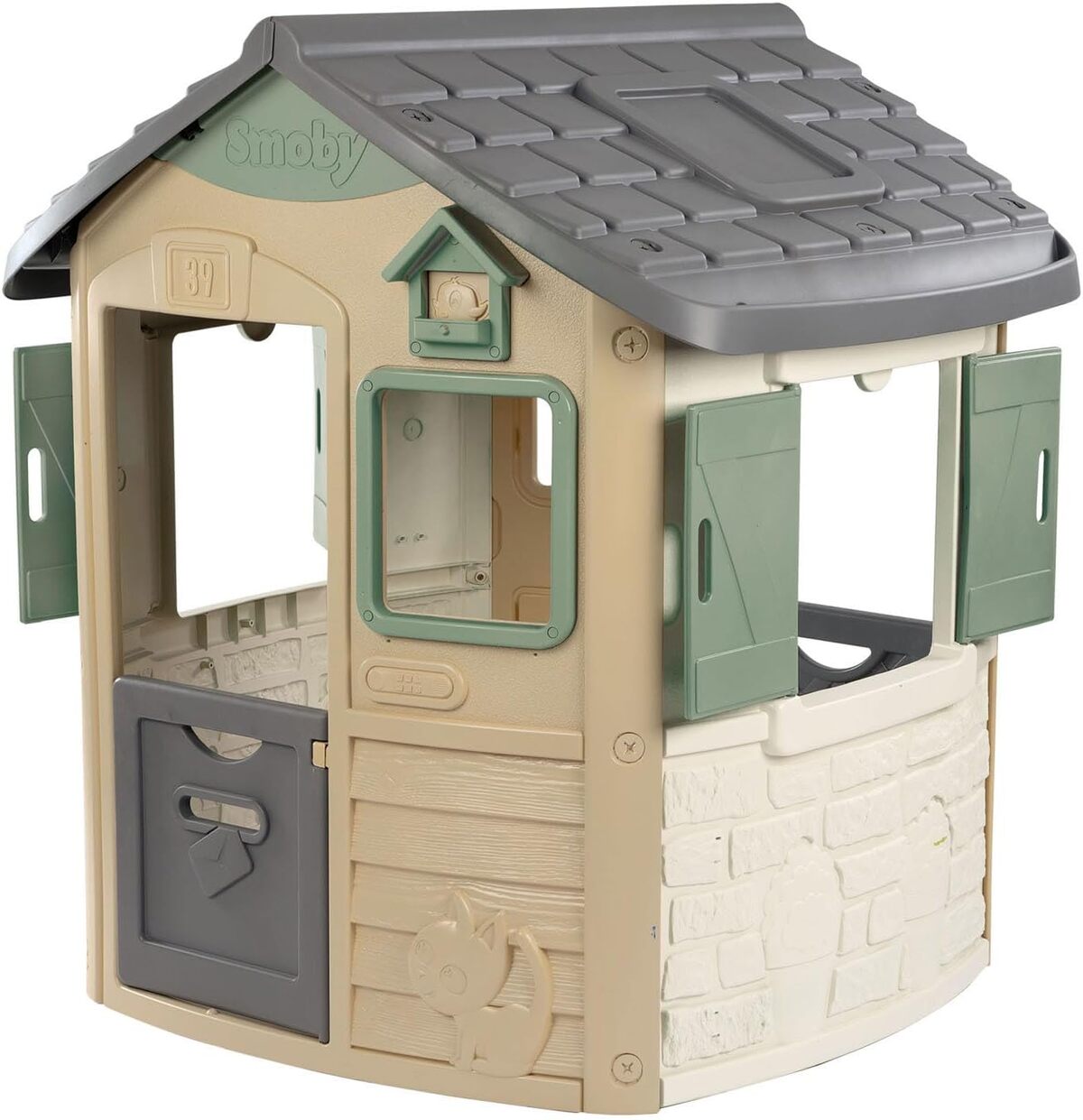 Test de la maison Jura Lodge Smoby : une cabane de jardin pour enfants