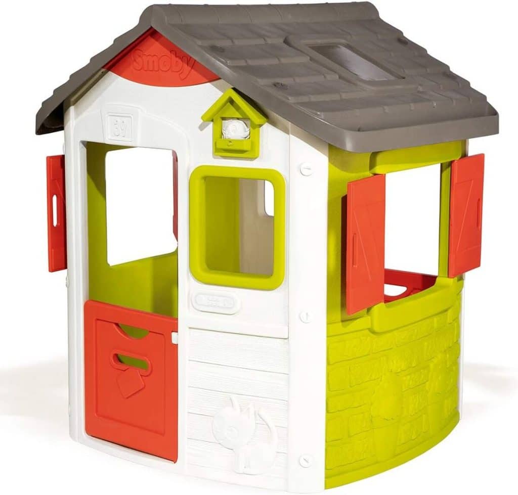 Test de la maison Neo Jura Lodge de Smoby : cabane personnalisable et colorée