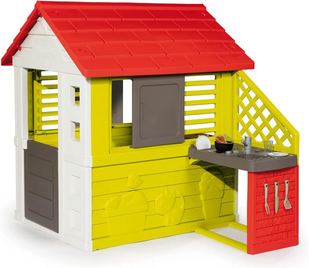 Test de la maison pour enfant Smoby Nature II avec cuisine