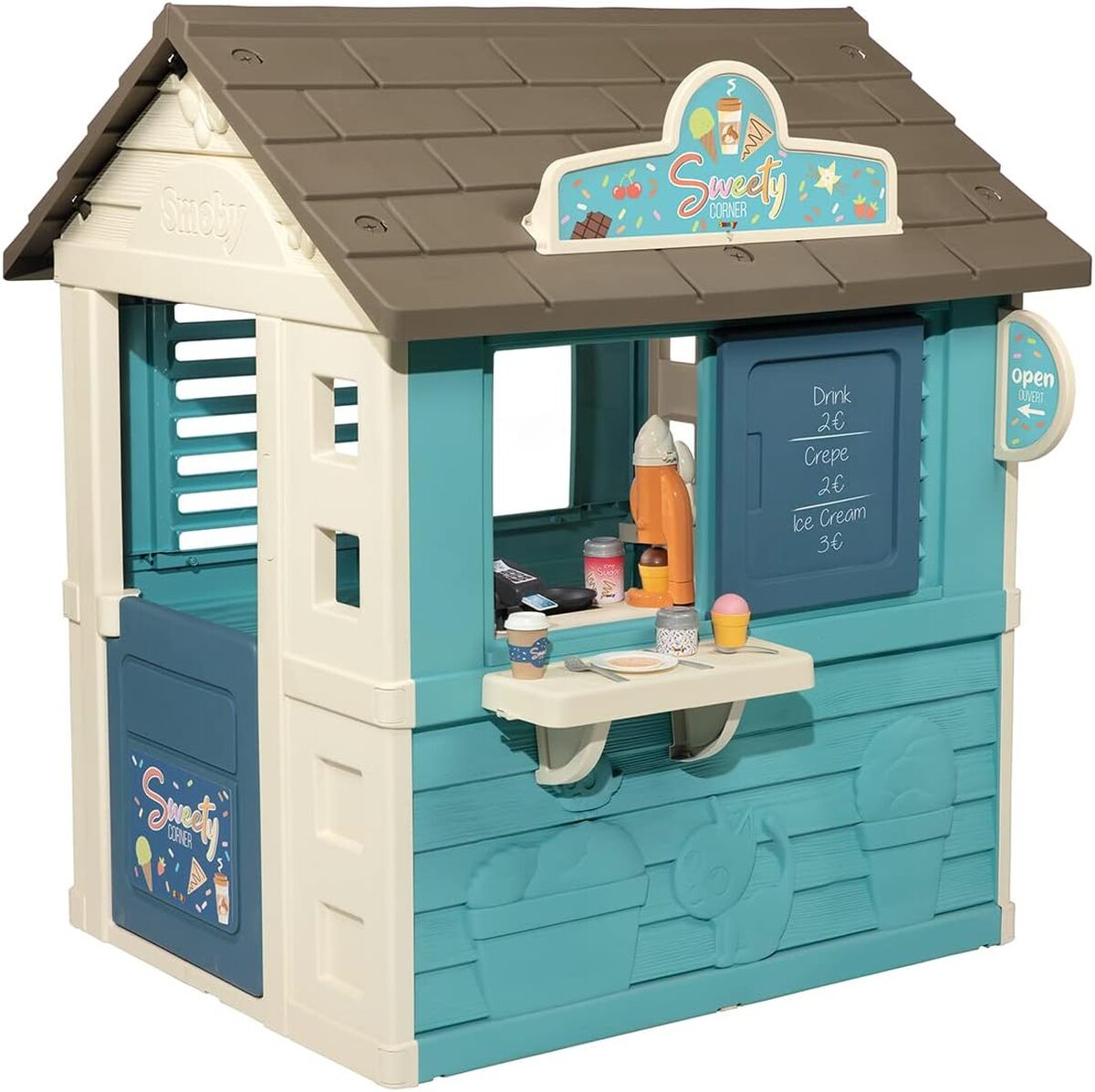 Test de la maison Sweety Corner Smoby : la cabane de jardin pour enfants