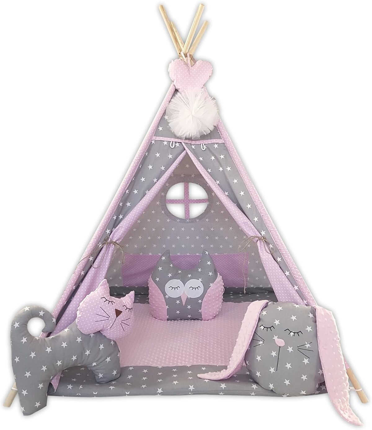 Test de la tente Tipi Izabell pour enfants