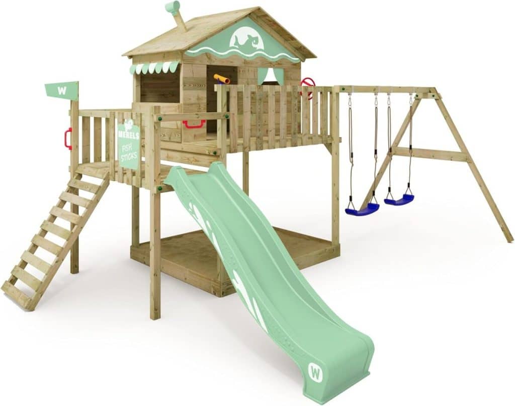 Test de l'aire de jeux Wickey Smart Coast : aventure en plein air pour vos enfants