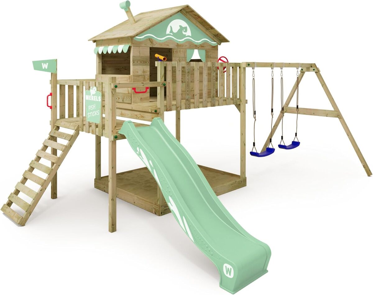 Test de l'aire de jeux Wickey Smart Coast : aventure en plein air pour vos enfants