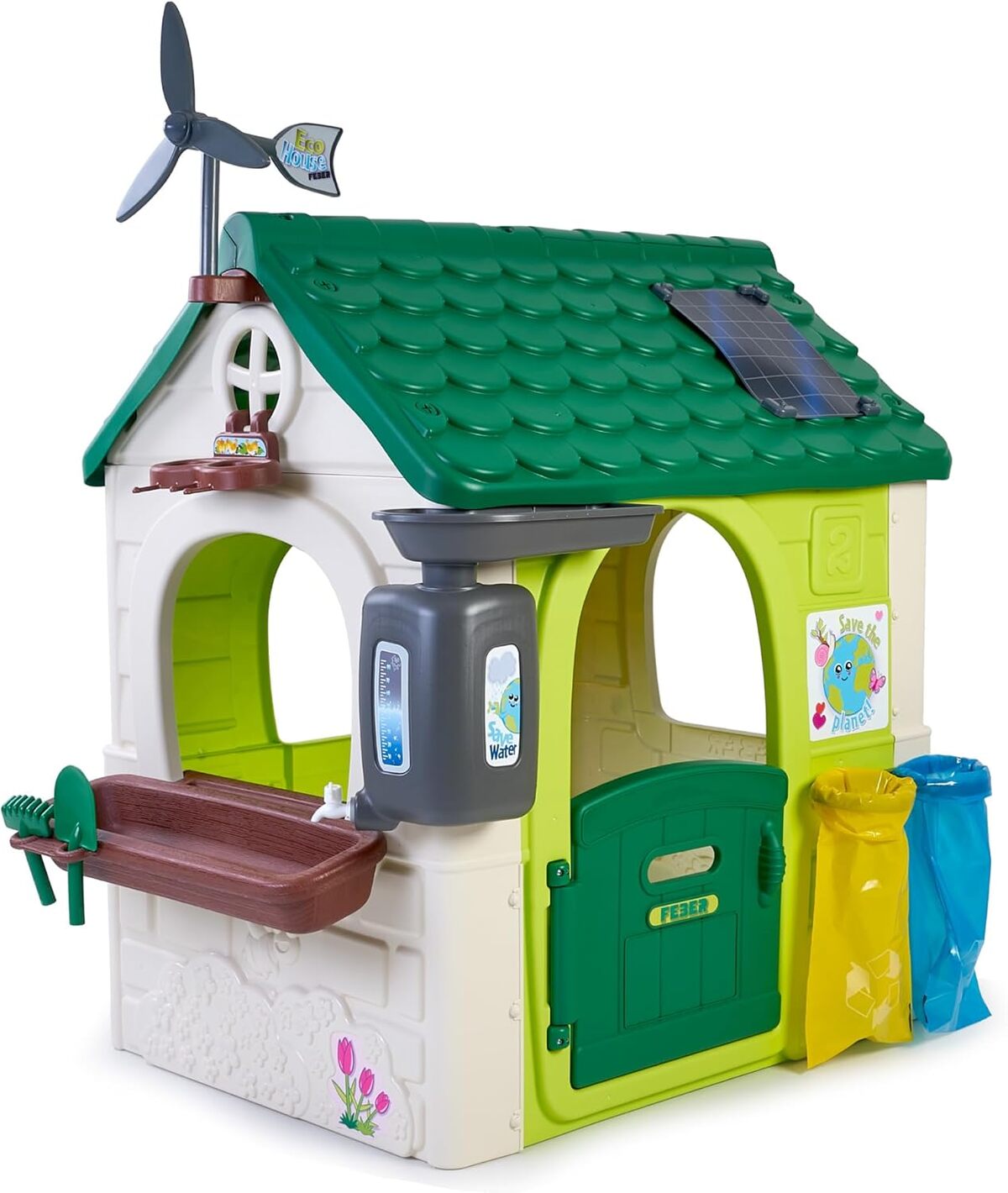 Test de l'Eco House Feber : maison jardin éducative et ludique
