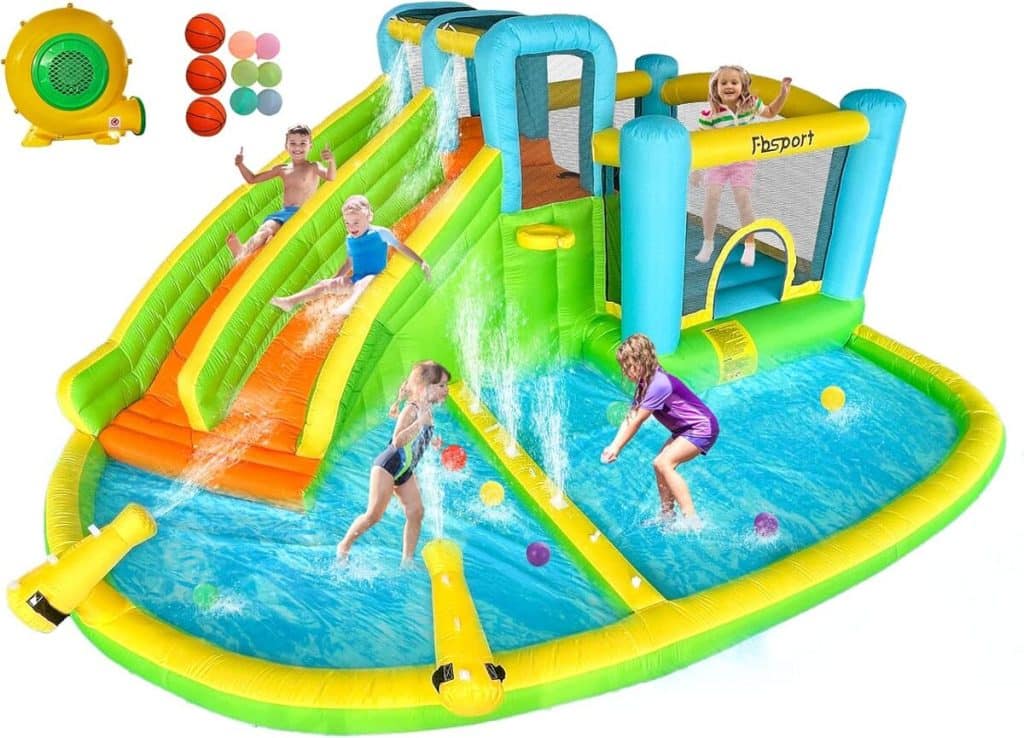 Test du château gonflable extérieur enfant avec souffleur : le cadeau parfait
