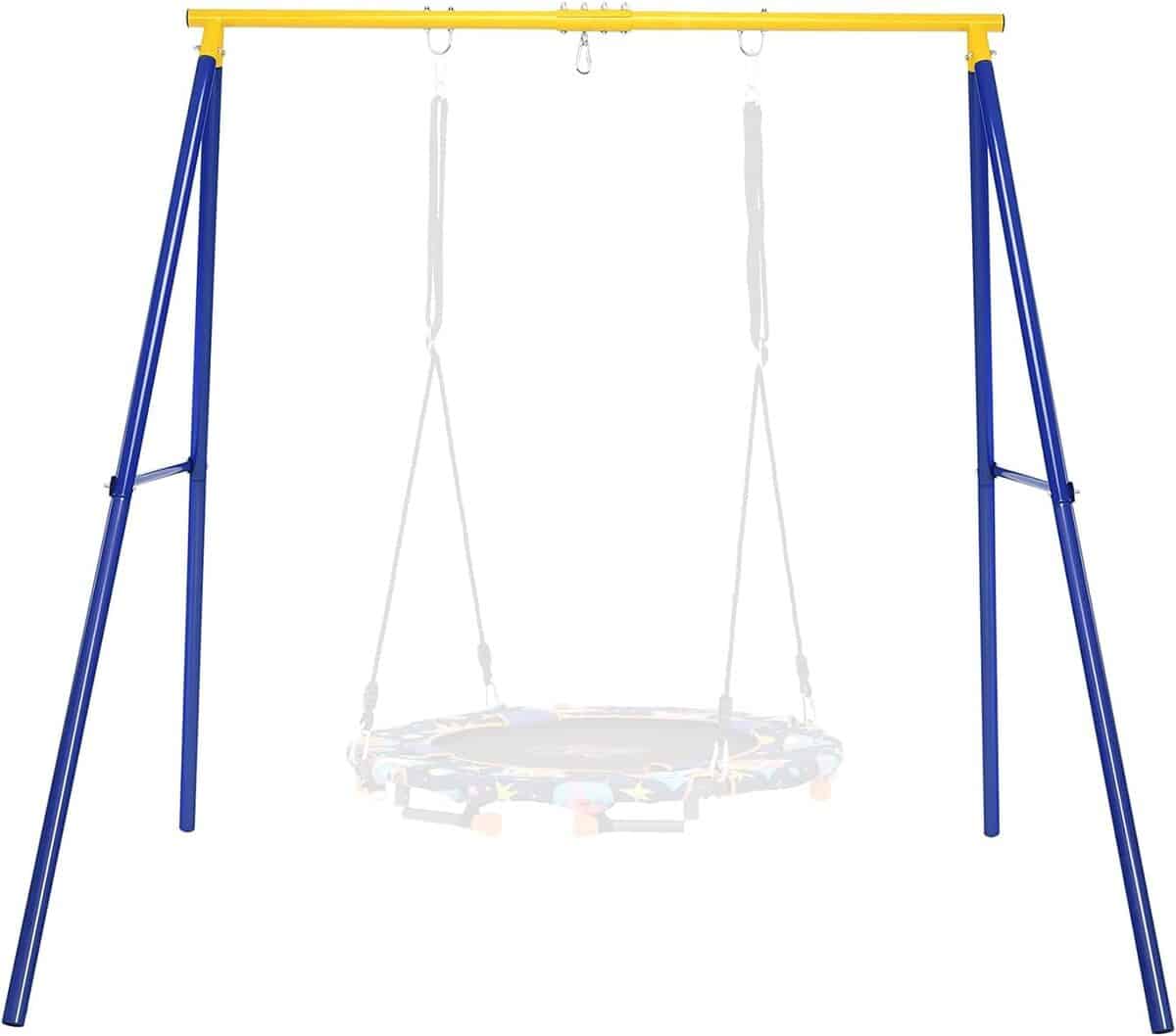 Test du portique COSTWAY 6 en 1 : balançoire extérieure pour enfants
