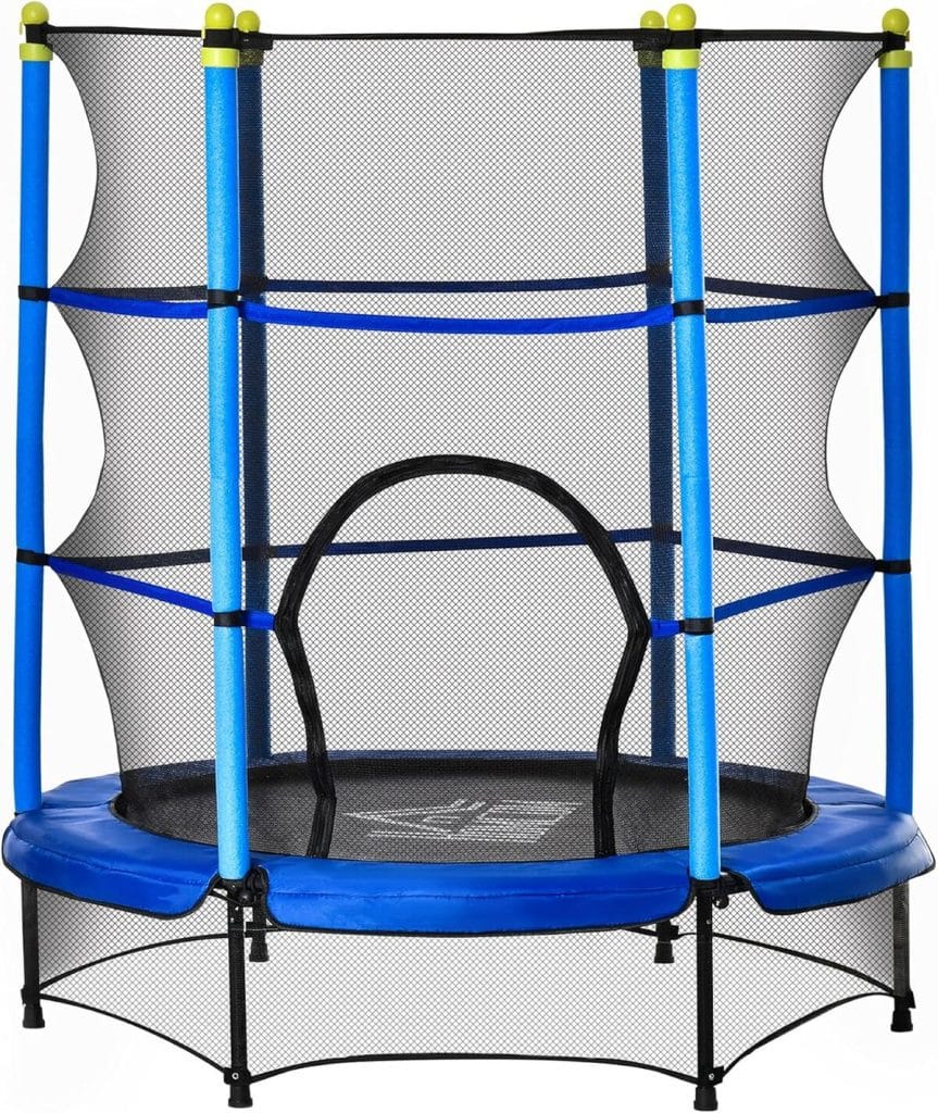Test du trampoline enfant HOMCOM : sécurité et fun garantis