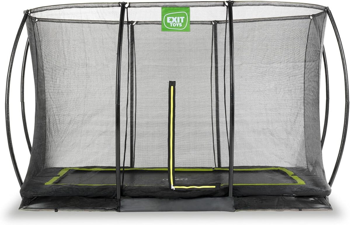 Test du trampoline enterré EXIT TOYS Silhouette : sécurité et performance