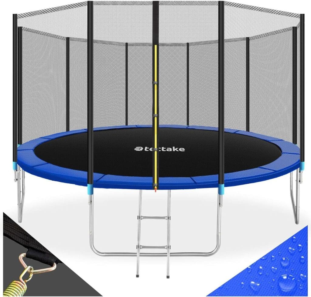 Test du trampoline extérieur tectake® : sécurité et amusement garantis