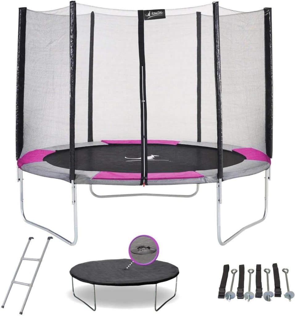 Test du trampoline Kangui Ralli 300 : sécurité et divertissement assurés
