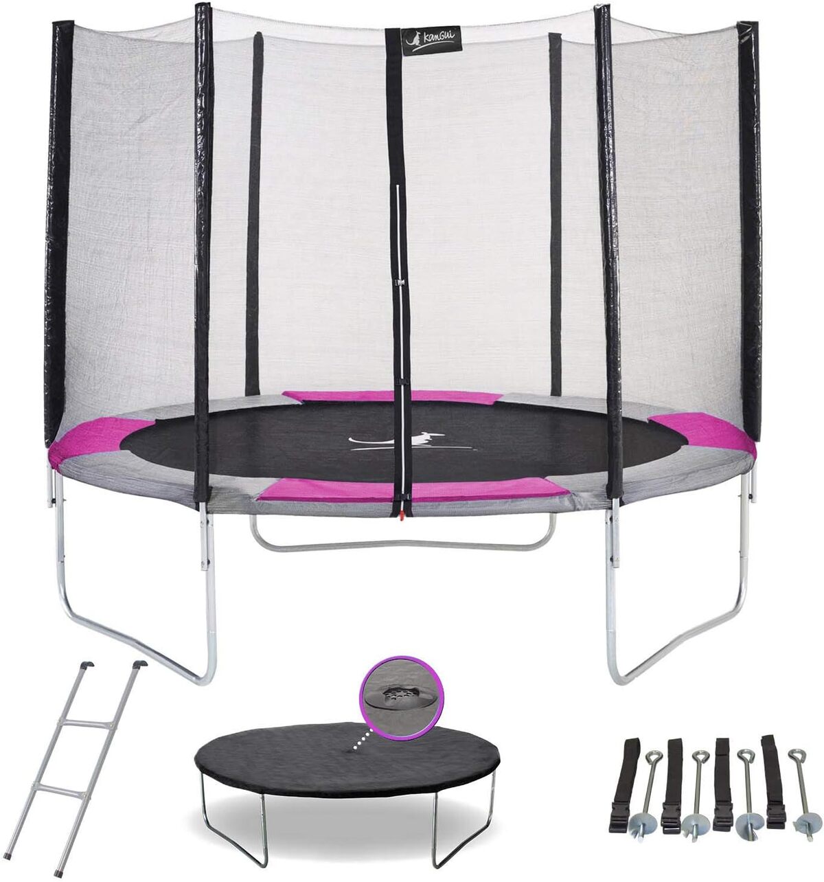 Test du trampoline Kangui Ralli 300 : sécurité et divertissement assurés