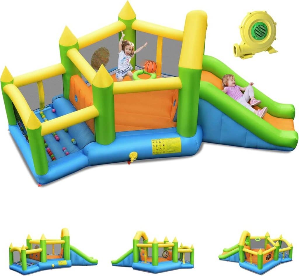 Test : goplus château gonflable hexagone pour enfants