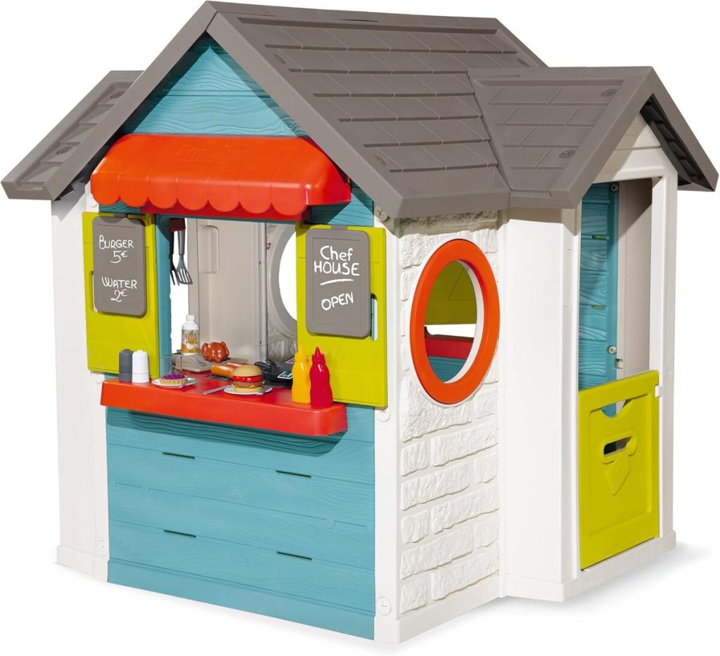 Test : maison Chef House Smoby, la cabane de jardin amusante pour enfants