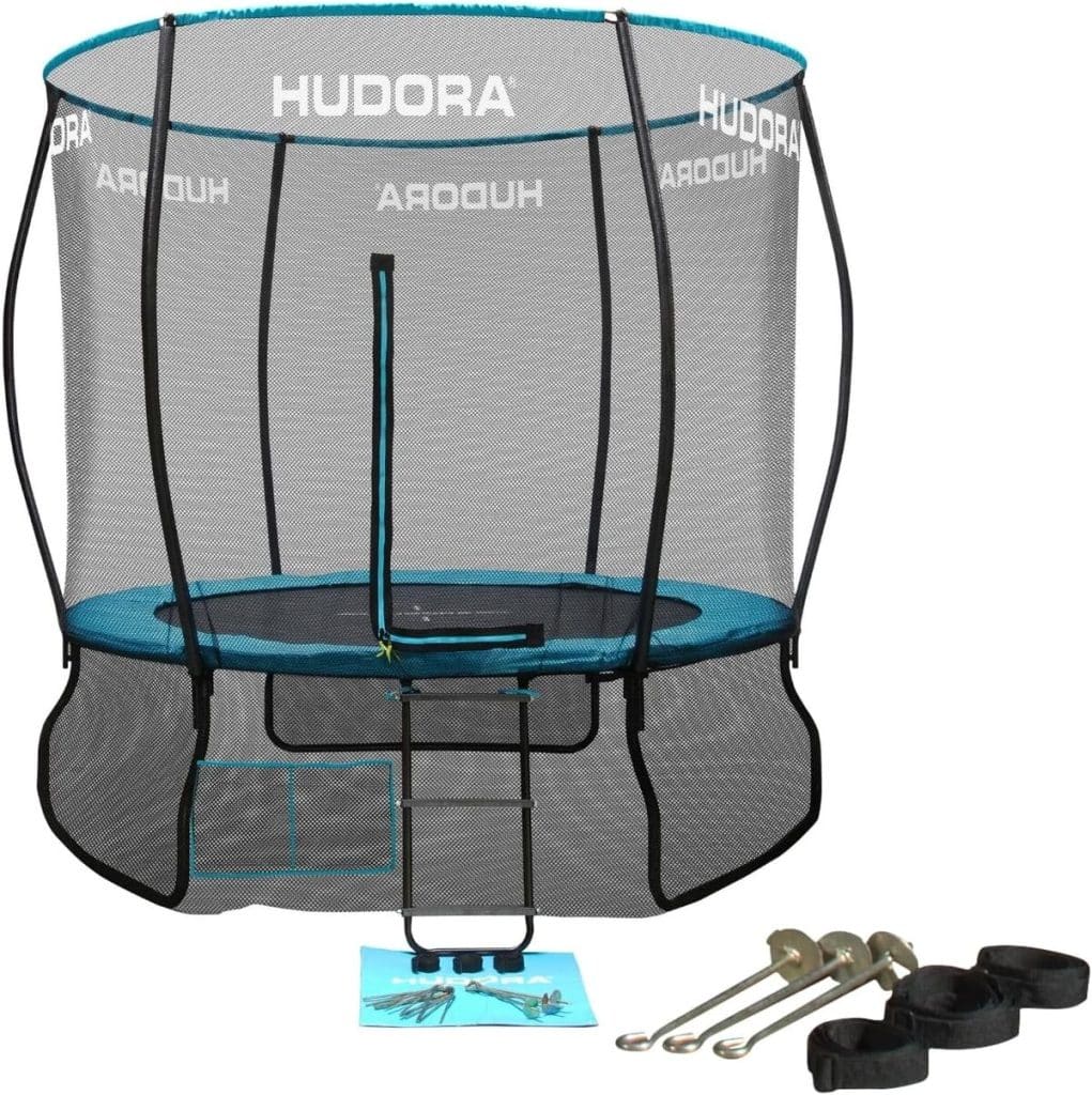 Test : trampoline Hudora Fantastic Complete, sport familial en toute sécurité