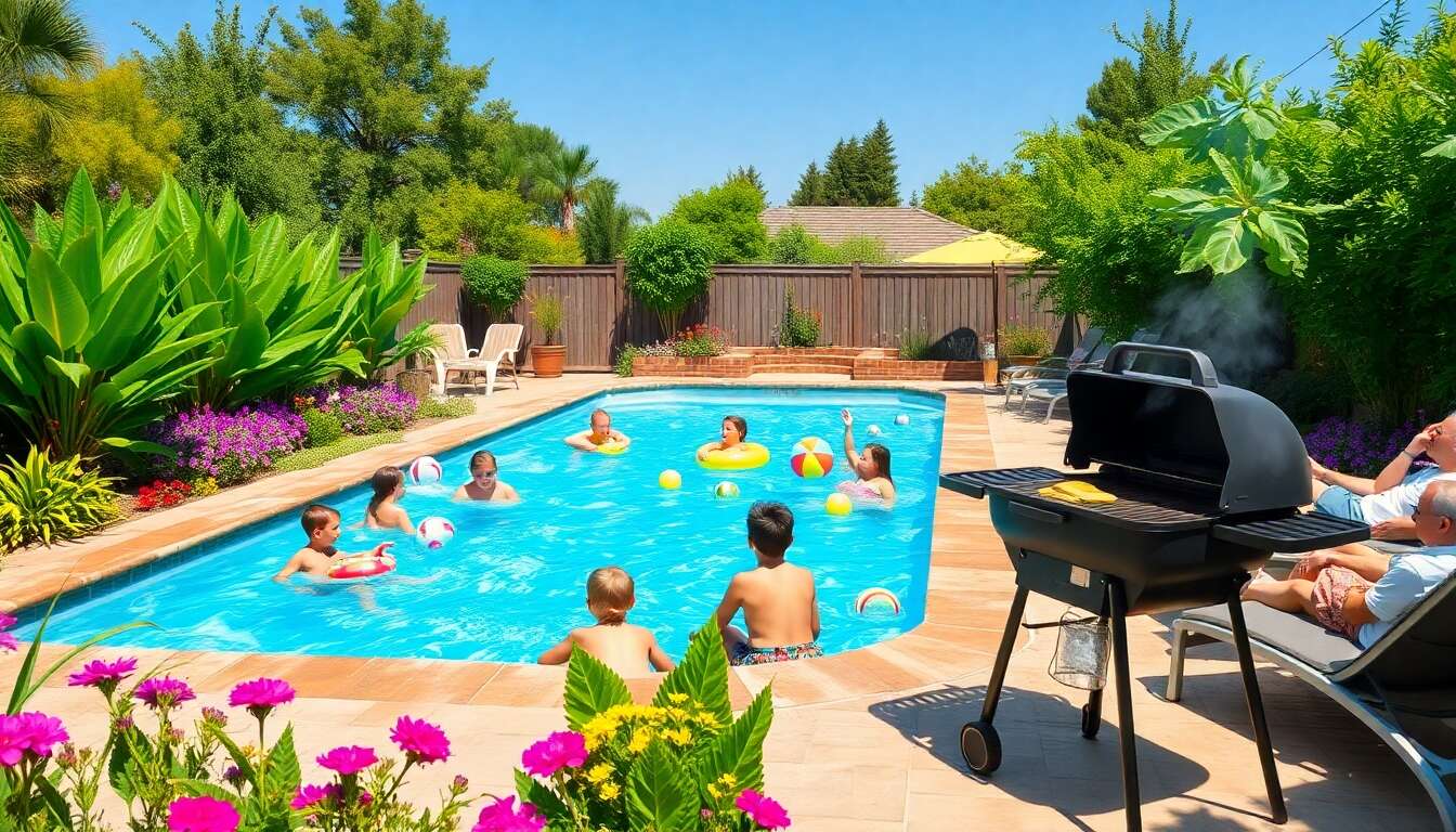 Jeux aquatiques et piscine : la combinaison parfaite dans votre jardin