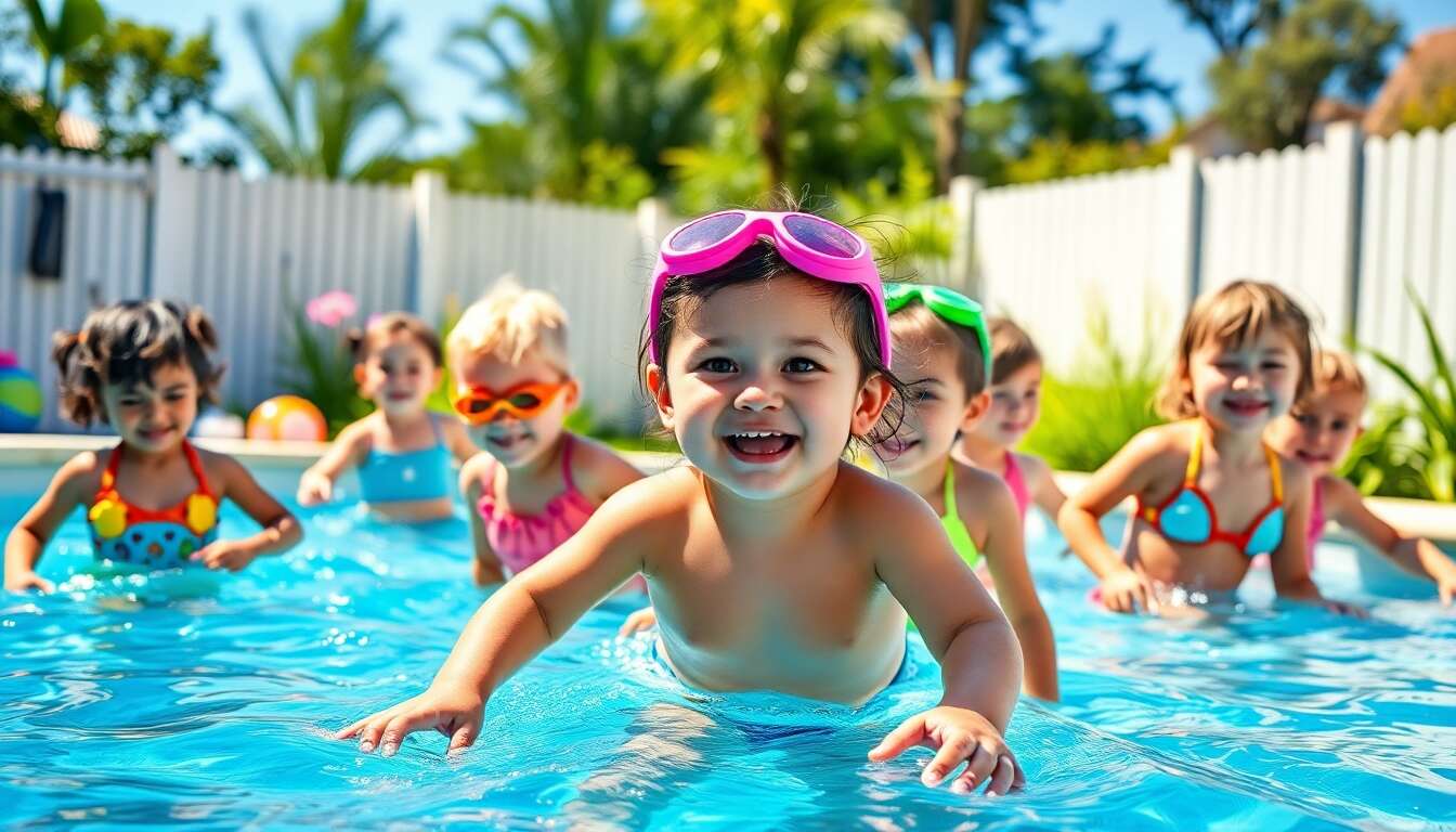 Choisir la bonne combinaison pour la baignade des tout-petits