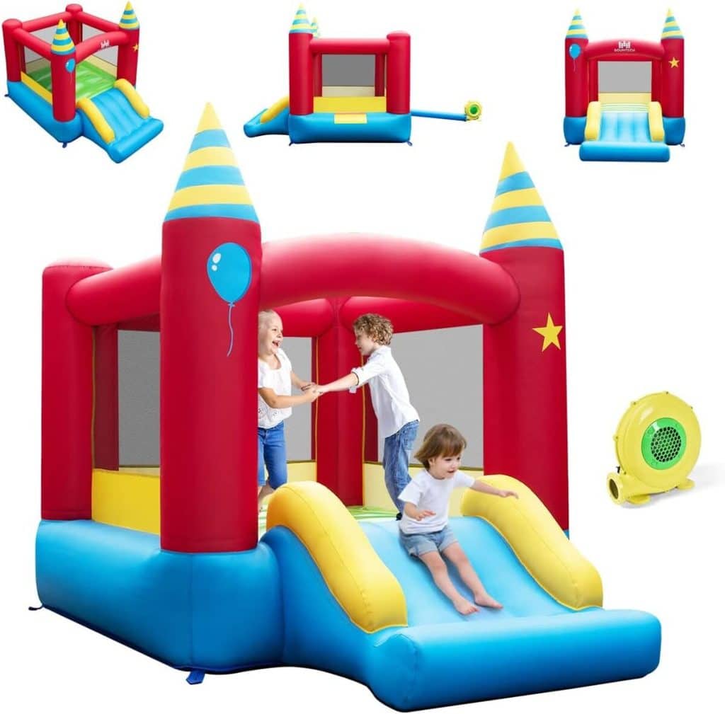 Test du château gonflable COSTWAY pour enfants : divertissement assuré