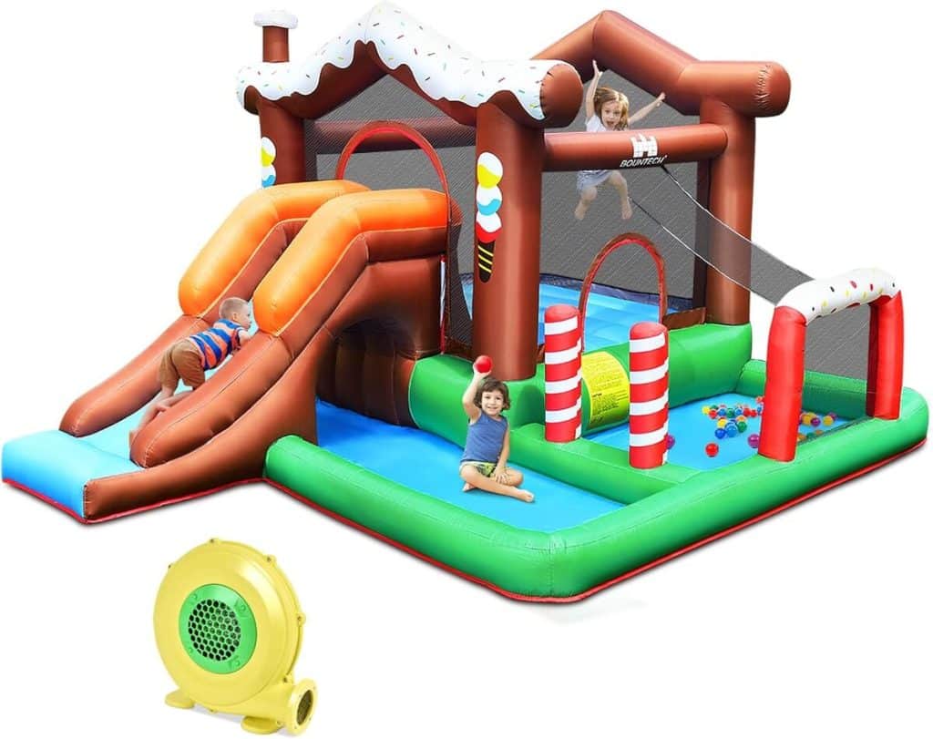 Test du château gonflable enfant GOPLUS : divertissement assuré dans le jardin