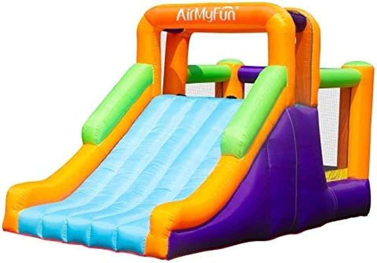 Test du château gonflable Glad Toboggy : aire de jeux XXL pour enfants