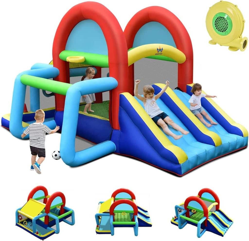 Test du château gonflable GOPLUS 8 en 1 : amusement garanti !