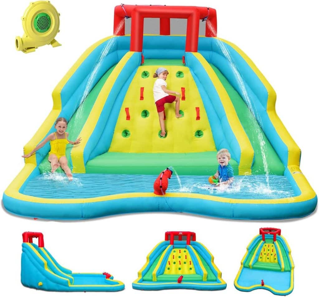 Test du château gonflable Goplus : amusement aquatique pour enfants