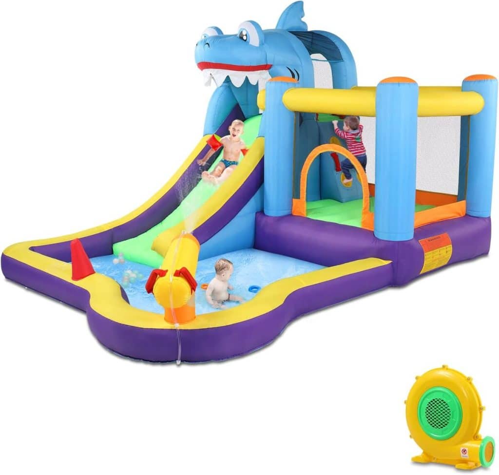 Test du château gonflable Leadzm : parc aquatique complet pour enfants