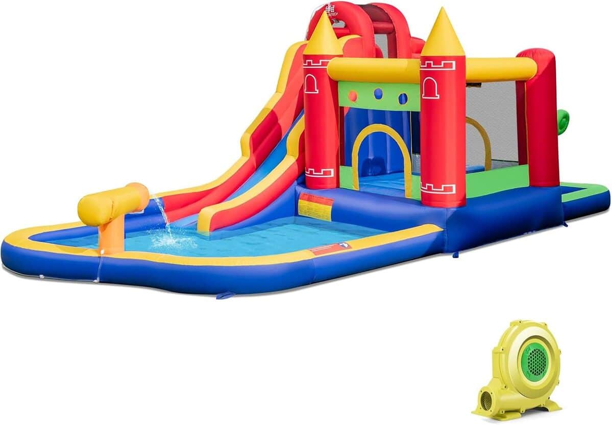 Test du château gonflable Lifezeal : un parc aquatique complet pour enfants
