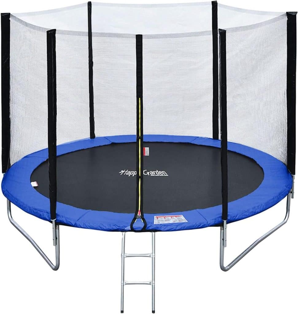 Test du trampoline Canberra Happy Garden : pack complet pour enfants