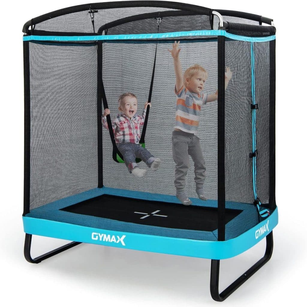 Test du trampoline GYMAX 2 en 1 pour enfants
