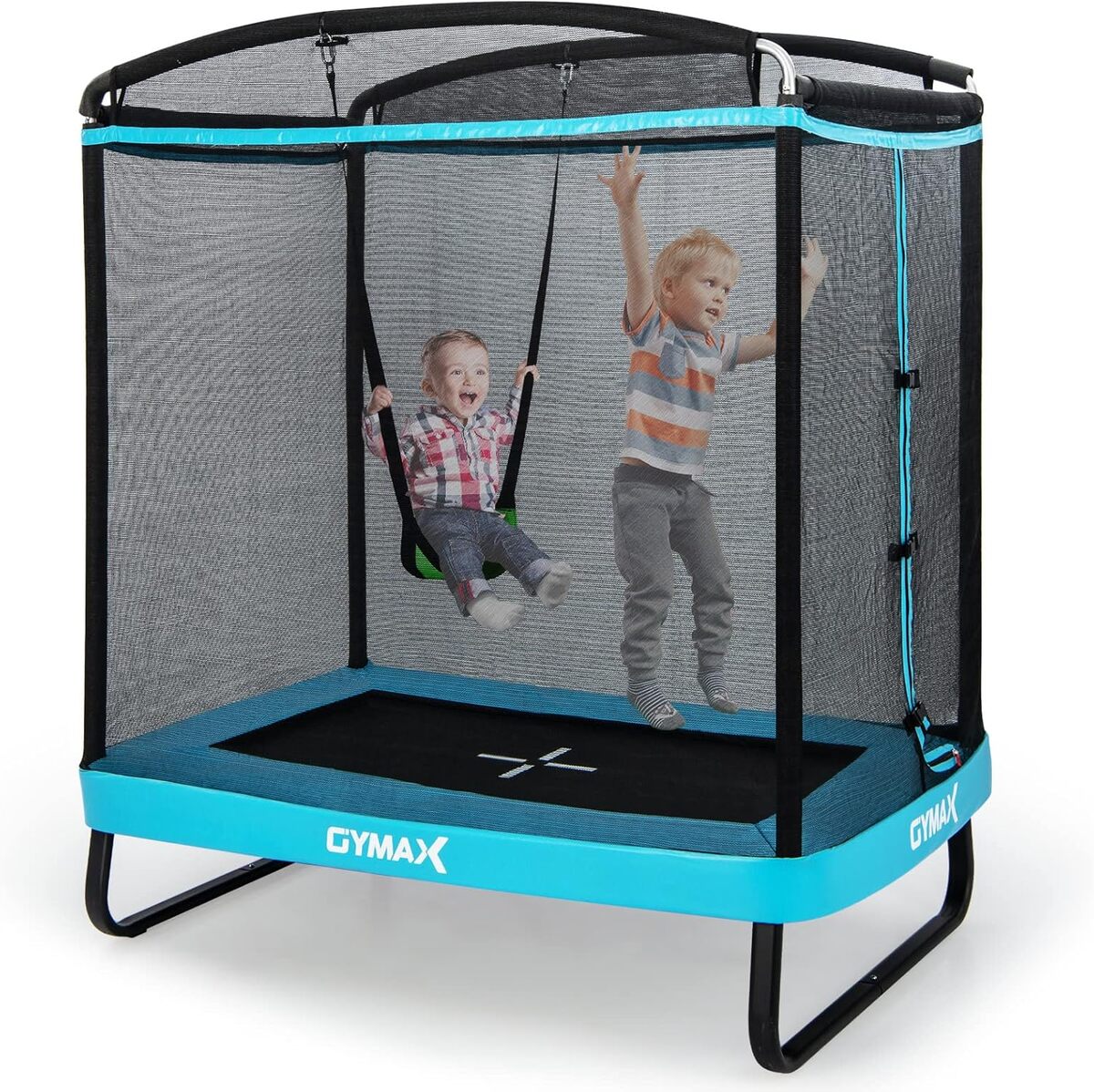 Test du trampoline GYMAX 2 en 1 pour enfants
