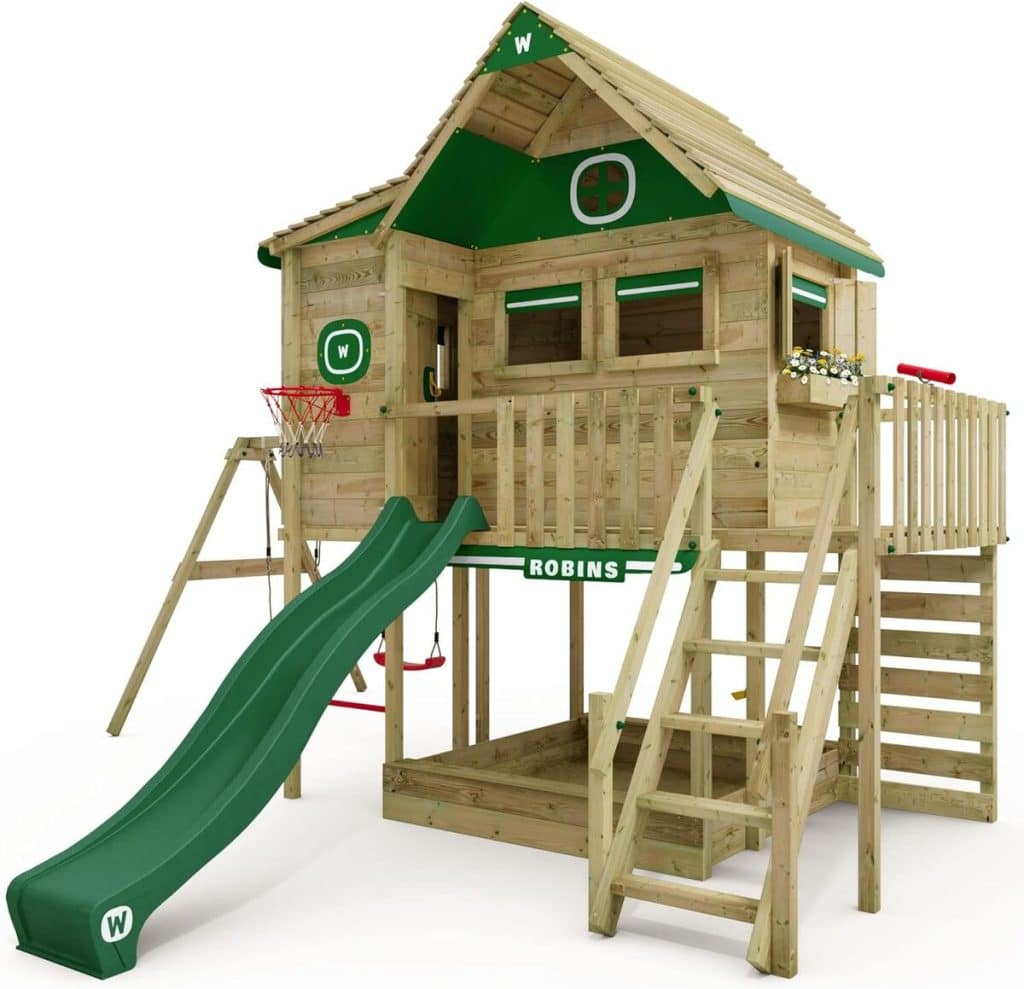 Test : maison sur pilotis Wickey Smart Greenhouse, toboggan & plus