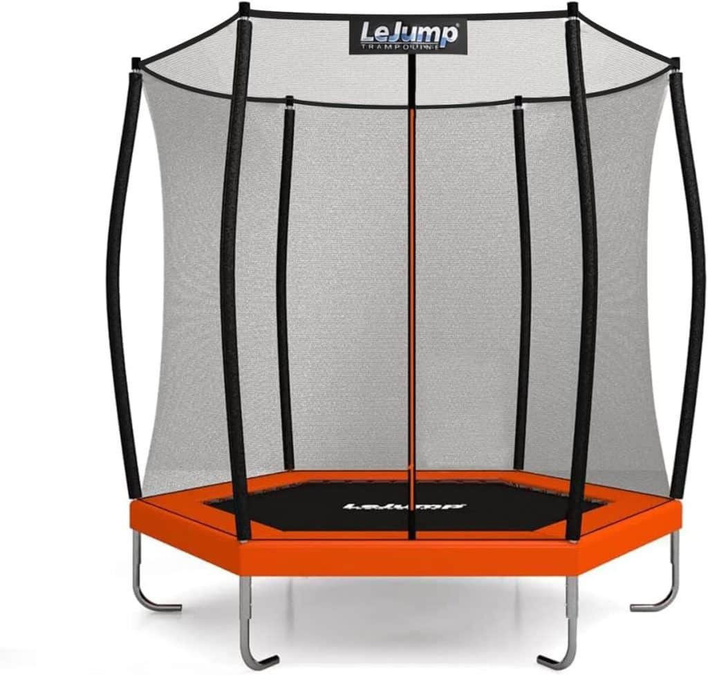Test : trampoline LeJump 235 cm pour enfants