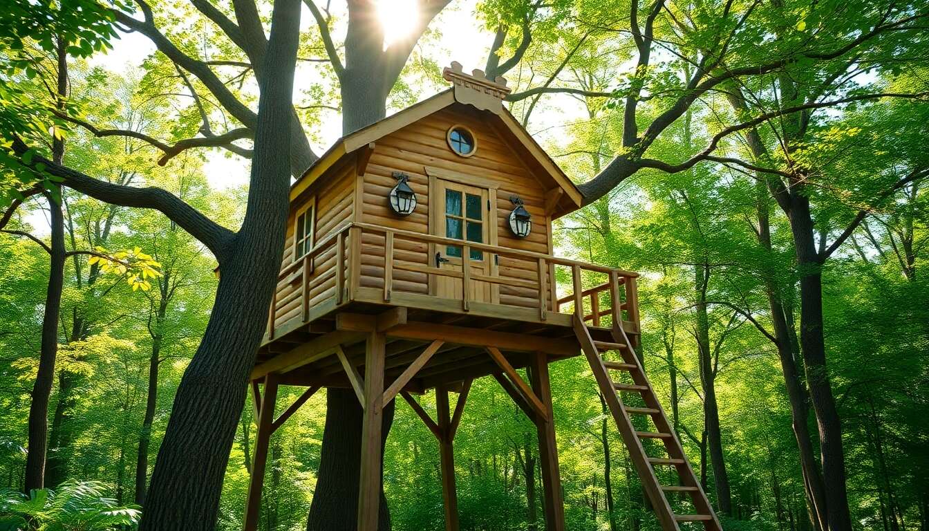Cabane sur pilotis : l'attrait de l'altitude Cabane sur pilotis : l'attrait de l'altitude