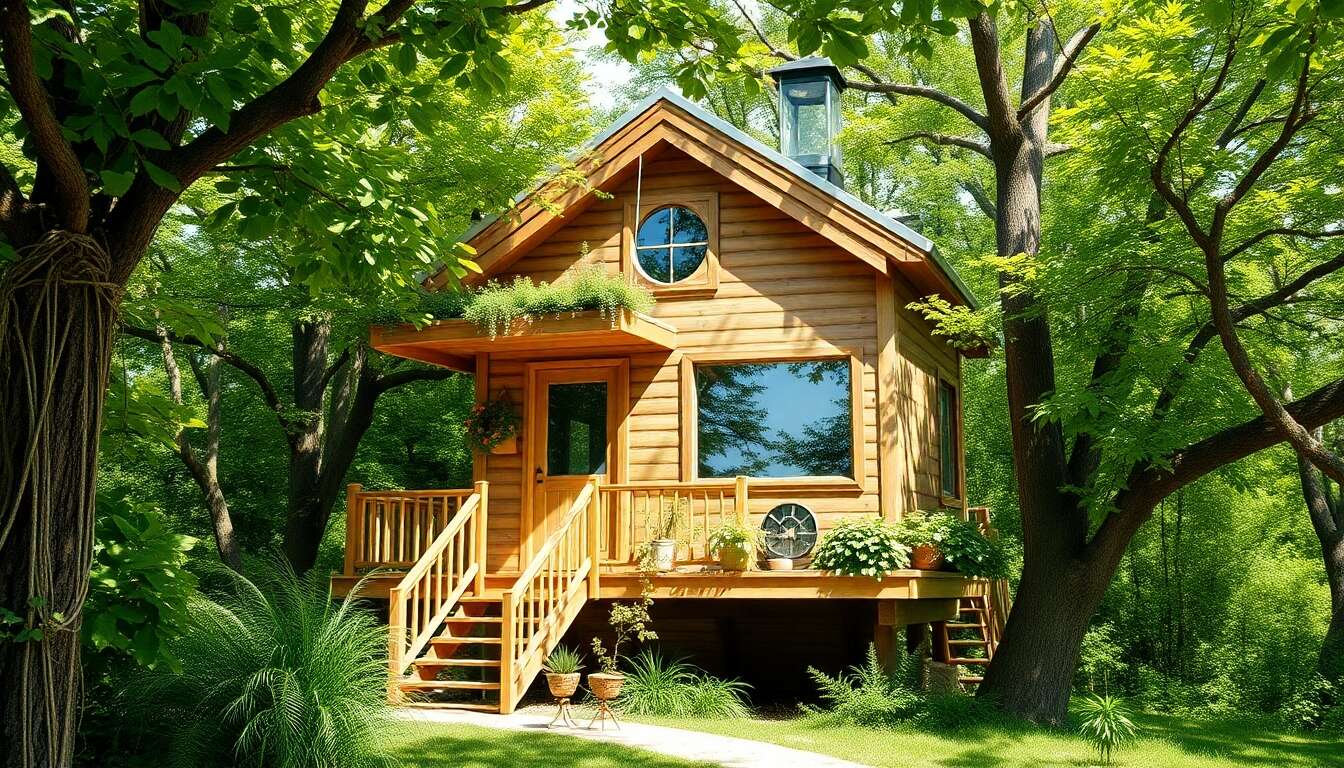 Vers une cabane écologique : le choix du durable Vers une cabane écologique : le choix du durable